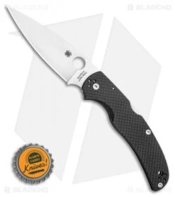 Spyderco Native Chief Lockback Knife Carbon Fiber (4.08" Satin S90V) C244CF90VP -Spyderco Sales Store Spyderco Native Chief Lockback Knife Carbon Fiber 4.08 Satin S90V C244CF90VP BHQ 112414 LS Bottlecap