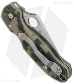 Spyderco Para 3 Compression Lock Knife Digi Camo G-10 (3" Satin) C223GPCMO -Spyderco Sales Store Spyderco Para 3 Compression Lock Digi Camo G 10 C223GPCMO BHQ 67319 jr side