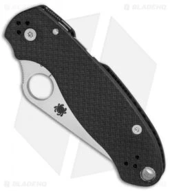 Spyderco Para 3 Sprint Run Knife Carbon Fiber (3" Satin S90V) C223CF90VP -Spyderco Sales Store Spyderco Para 3 Sprint Run CF Satin S90V BHQ 71265 er spine