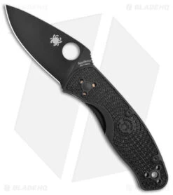 Spyderco Persistence Lightweight Liner Lock Knife Black (2.75" Black) C136PBBK