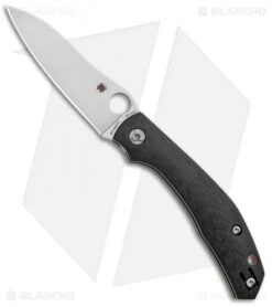 Spyderco Phillips Kapara Compression Lock Knife Carbon Fiber (3.5" Satin)