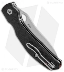 Spyderco Phillips Kapara Compression Lock Knife Carbon Fiber (3.5" Satin) -Spyderco Sales Store Spyderco Phillips Kapara Compression Lock CF Satin C241CFP BHQ 82800 jr side