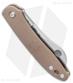 Spyderco Roadie Slip Joint Knife Brown FRN (2.1" Satin) C189PBN -Spyderco Sales Store Spyderco Roadie Slip Joint Knife Brown FRN 2.1 Satin C189PBN BHQ 121037 LS Side