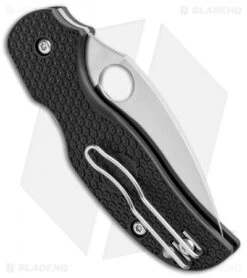 Spyderco Sage 5 Lightweight Compression Lock Knife FRN (3" Satin) C123PBK -Spyderco Sales Store Spyderco Sage 5 Lightweight Compression Lock FRN Satin C123PBK BHQ 97437 jr side