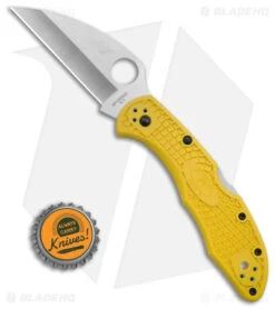 Spyderco Salt 2 Wharncliffe Knife Yellow FRN (2.89" Satin) C88PWCYL2 -Spyderco Sales Store Spyderco Salr 2 Wharncliffe Knife Yellow FRN 2in Satin BHQ 85404 td size