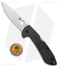 Spyderco Siren Lockback Knife Sprint Run Carbon Fiber (3.6" Satin S90V) C247CFP -Spyderco Sales Store Spyderco Siren LB Knife Sprint Run CF Satin BHQ 175391 jr bottlecap