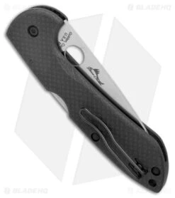 Spyderco Siren Lockback Knife Sprint Run Carbon Fiber (3.6" Satin S90V) C247CFP -Spyderco Sales Store Spyderco Siren LB Knife Sprint Run CF Satin BHQ 175391 jr side
