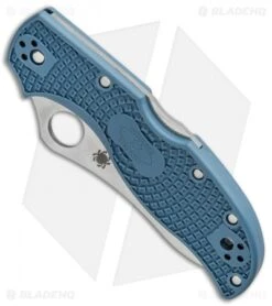Spyderco Sales Store -Spyderco Sales Store Spyderco Stretch 2 LW Sprint Run Blue FRN Satin V Toku2 C90FPBLE2 BHQ 78698 jr spine