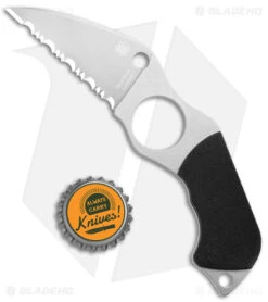 Spyderco Swick 6 Fixed Blade Knife G-10 (1.9" SW Serr LC200N) FB14S6 -Spyderco Sales Store Spyderco Swick 6 Fixed Blade G 10 Satin Serr BHQ 112417 jr bottlecap