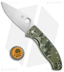 Spyderco Tenacious Folding Knife Camo G-10 (3.375" Satin) C122GPCMO Exclusive -Spyderco Sales Store Spyderco Tenacious Camo G 10 Exclusive C122GPCMO BHQ 51522 jr bottlecap