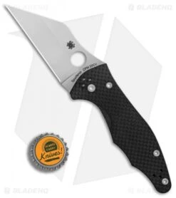 Spyderco Yojimbo 2 Knife Carbon Fiber (3.125" Satin 20CV) C85CF20CVP2 -Spyderco Sales Store Spyderco Yojimbo 2 CF Satin BHQ 84392 er bottlecap