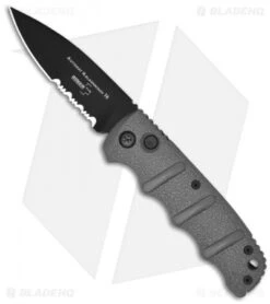 Boker Kalashnikov Automatic Knife Gray (3.25" D2 Black Serr)