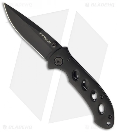 Boker Magnum Shadow Liner Lock Knife (3.25" Black) 01MB428 1 Boker Magnum Shadow Liner Lock Knife (3.25" Black) 01MB428