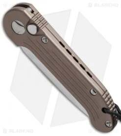 Microtech LUDT Automatic Knife Tan (3.4" Stonewash) 135-10TA -Spyderco Sales Store microtech 135 10 tan bottom cm