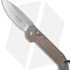 Microtech LUDT Automatic Knife Tan (3.4" Stonewash) 135-10TA