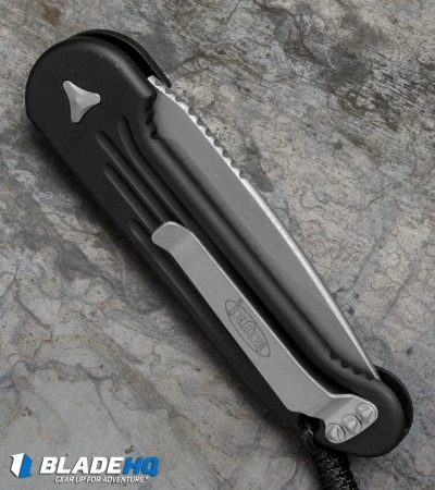 Microtech LUDT Automatic Knife Black (3.4" Apocalyptic) 135-10AP 3 Microtech LUDT Automatic Knife Black (3.4" Apocalyptic) 135-10AP - Image 3