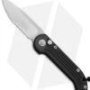 Microtech LUDT Automatic Knife Black (3.4" Satin Serr) 135-5