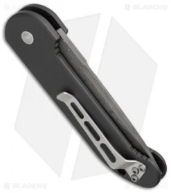 Microtech M-UDT Automatic Knife (2.75" Damascus) 5/2000 #61 -Spyderco Sales Store microtech m udt auto damascus 06 2000 side cm