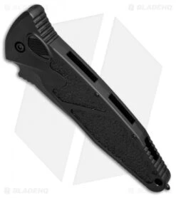 Microtech Socom Elite Automatic Knife (4" D2 Black) 02/2007 -Spyderco Sales Store microtech socom auto plain 113 10 BHQ 1812 dl spine 1
