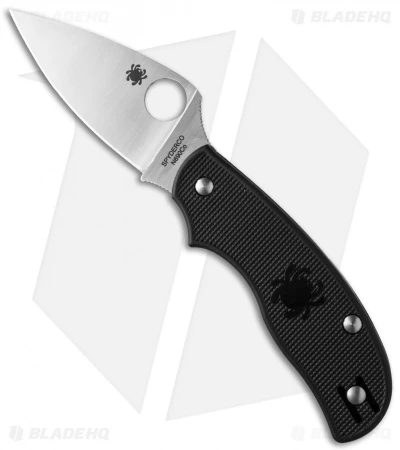 Spyderco Urban Lightweight Knife Black FRN (2.56" Satin) C127PBK 1 Spyderco Urban Lightweight Knife Black FRN (2.56" Satin) C127PBK