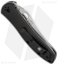 Spyderco Gayle Bradley 2 Folder Knife Carbon Fiber (3.6" Satin) C134CFP2 -Spyderco Sales Store spyderco c134cfp2 side cm
