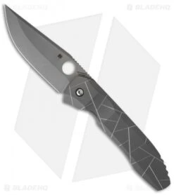 Spyderco Rassenti Nirvana Integral Frame Lock Knife (3.75" Stonewash) C199TIP