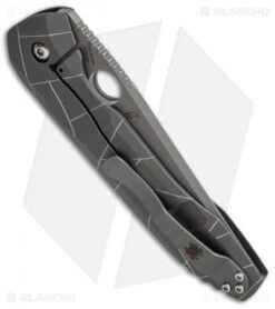 Spyderco Rassenti Nirvana Integral Frame Lock Knife (3.75" Stonewash) C199TIP -Spyderco Sales Store spyderco nirvana c199tip cm side