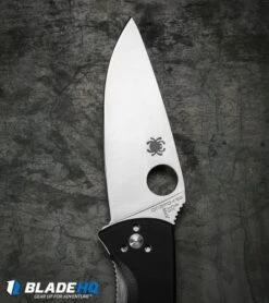 Spyderco Tenacious Folding Knife G-10 (3.375" Satin) C122GP -Spyderco Sales Store spyderco tenacious blk satin C122GP BHQ 2754 dl 2