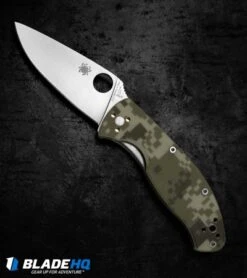 Spyderco Tenacious Folding Knife Camo G-10 (3.375" Satin) C122GPCMO Exclusive -Spyderco Sales Store spyderco tenacious camo satin C122GPCMO BHQ 51522 metal dl